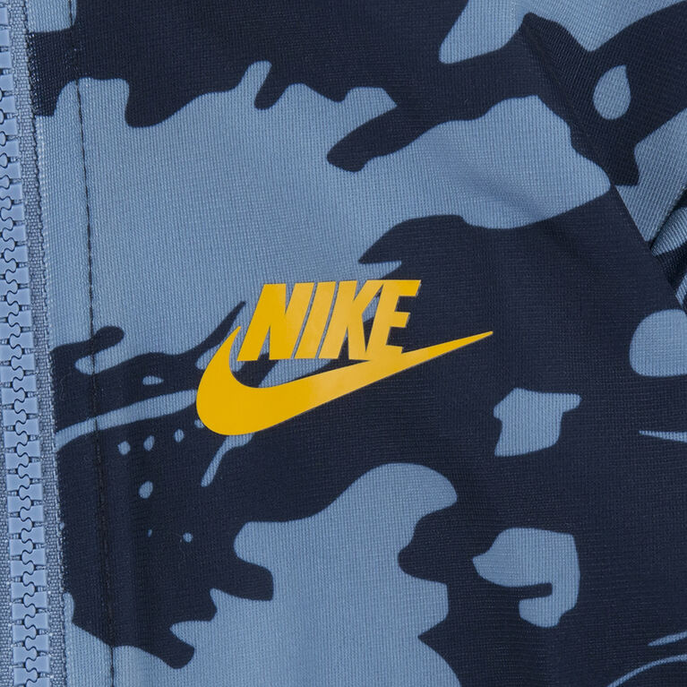 Ensemble Nike Camouflage en Tricot Bleu Marin Taille 4T
