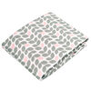 Kushies Crib Sheet Flannel Grey Petal