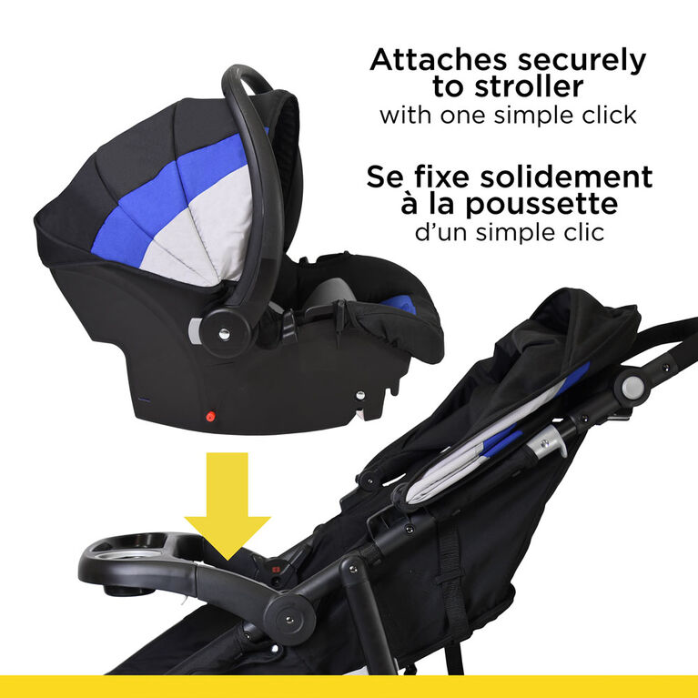 Safety 1st Interval Jogger Travel System - Blue