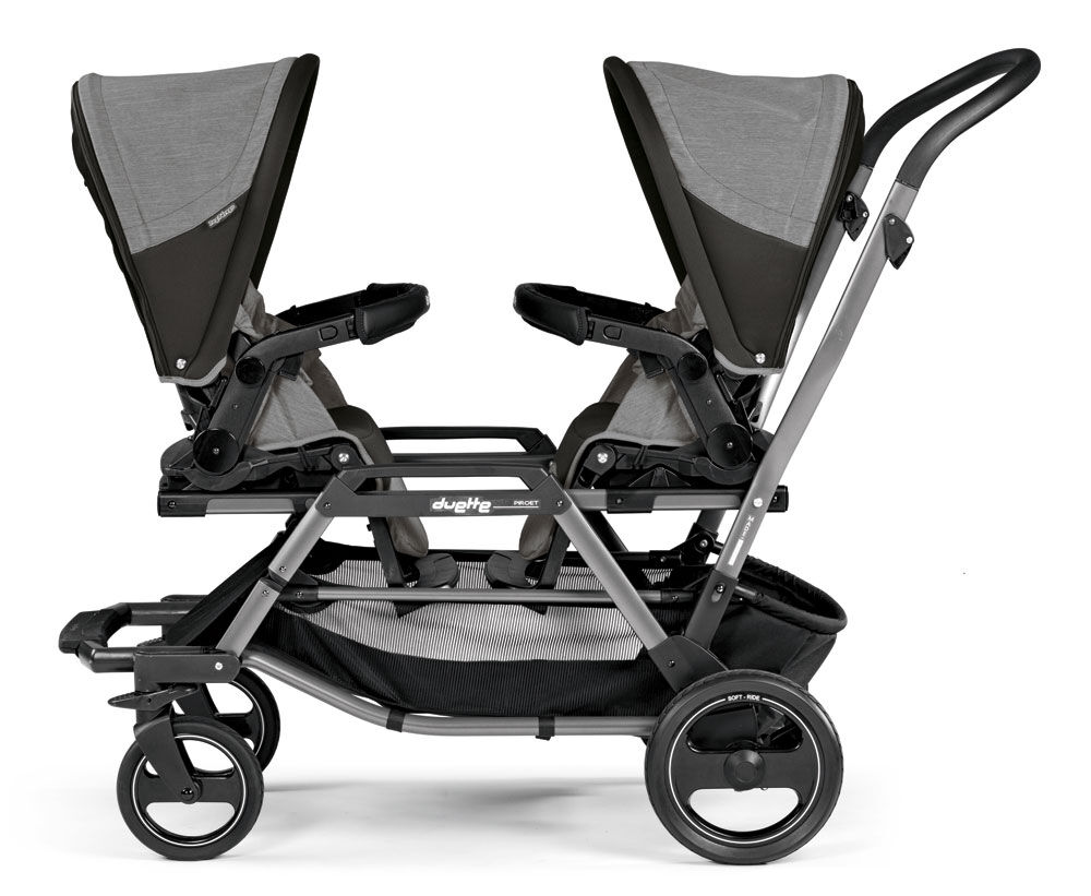 double stroller with big wheels