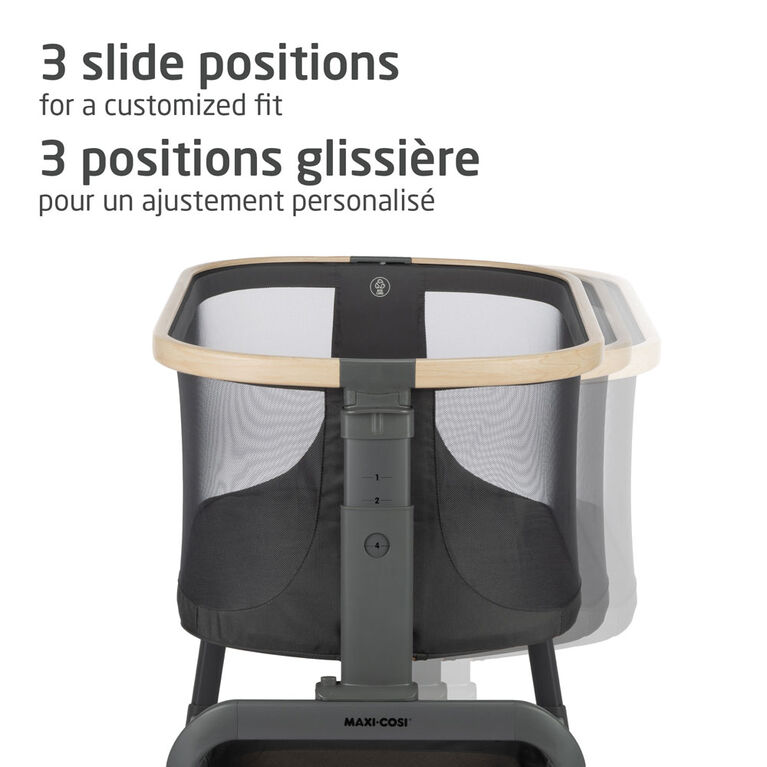 Maxi-Cosi Iora Bedside Bassinet - Beyond Graphite