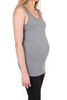 Koala Baby Maternity Scoop Neck Tank Top - Charcoal, X-Large