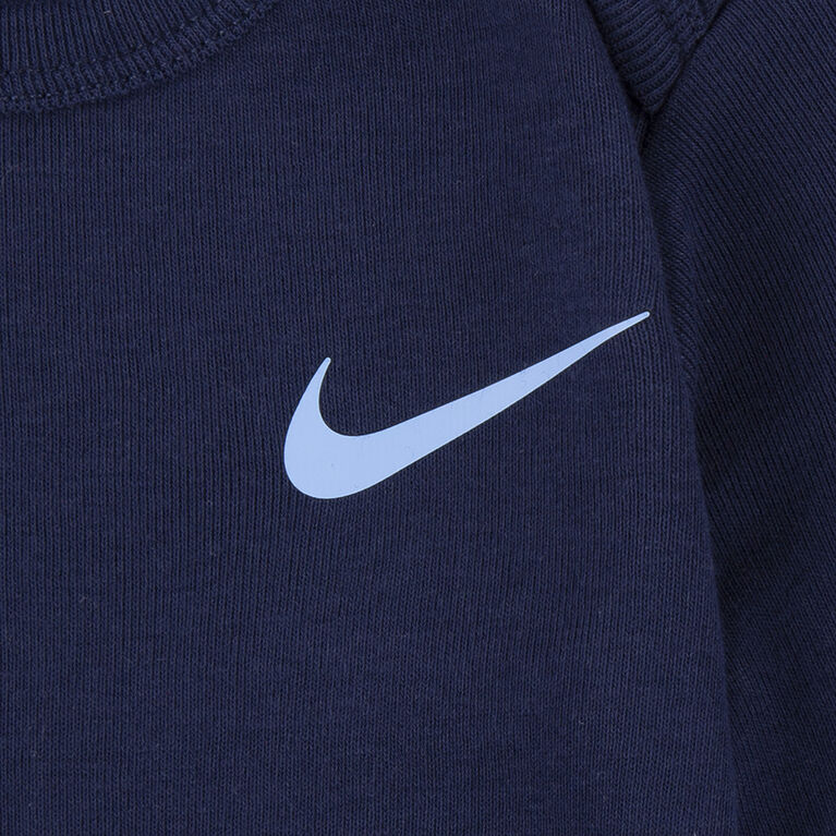 Nike 3 Pack Bodysuit Set - Blue