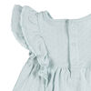 Gerber Childrenswear - 2-Piece Dress + Diaper Set Aqua Blue - 6-9M