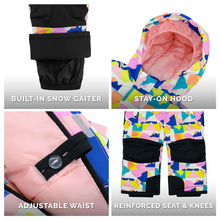 Kids Waterproof Snowsuit | Macarons - 4T (4-5Y)