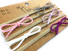 Baby Wisp - Headband 5 Pack Ultra Sknny Faux Suede Bows - 0-3 months