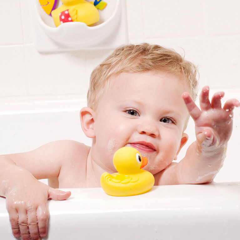 Ensemble de 10 jouets gicleurs pour le bain Little Squirts de Nuby.