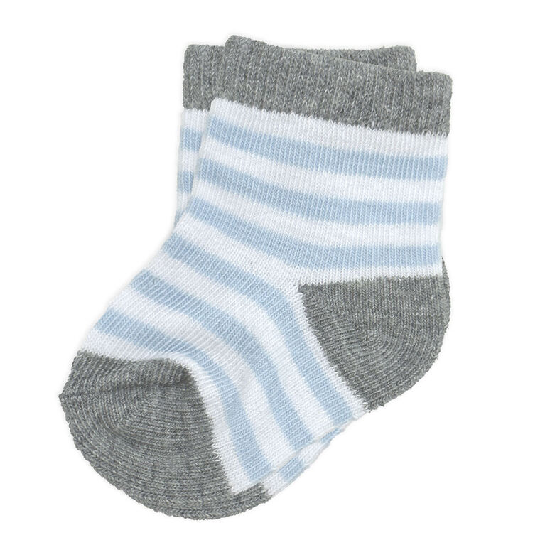 Tendertyme 6 Pack Socks:Blue Cars
