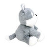Plushies by Baby Mode Plush Grey Wolf Toy- 11"