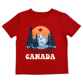 Canada Day Short Sleeve Tee - Red 