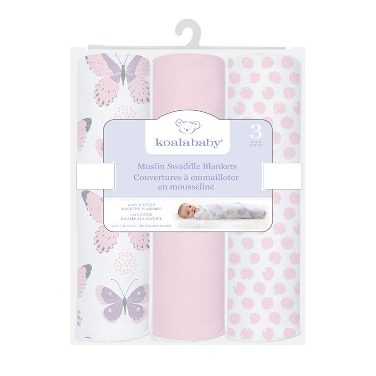 Koala Baby Muslin Cotton Swaddle Blanket Babies R Us Canada