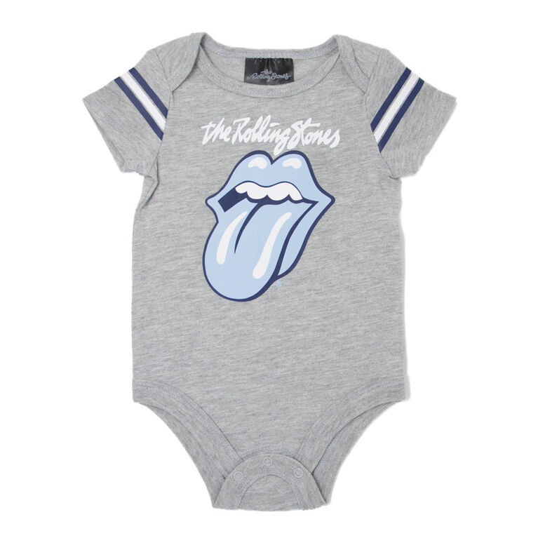 Rolling Stones Grey Bodysuit 12M