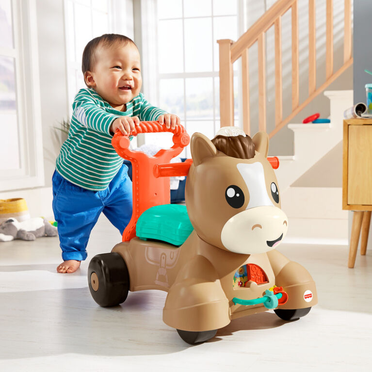 Fisher-Price Walk Bounce and Ride Pony