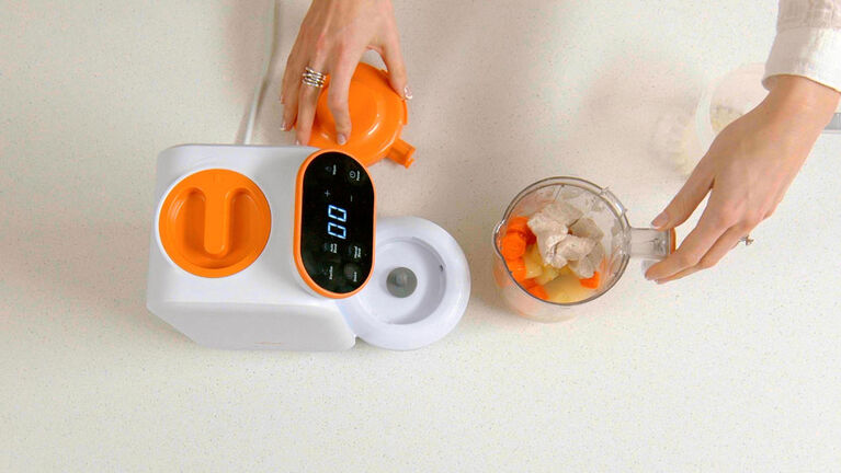 Quook 5 en 1 - Préparateur d'aliments pour bébés, réchauffeur de biberons et stérilisateur
