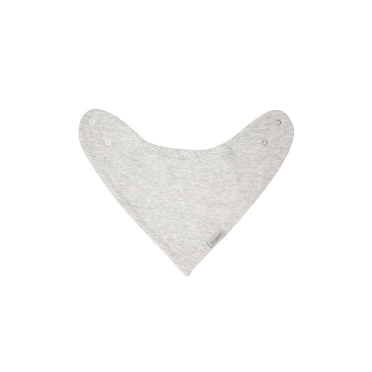 Juddlies - Breathe EZE 2PC Bavoir Bandana LGrey+Rosewater Fleck