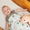 Perlimpinpin-Couverture en mousseline-Cochonnets
