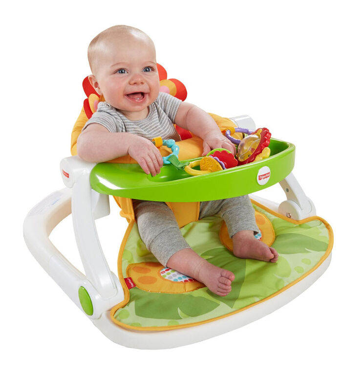 Fisher Price Sit Me Up Floor Seat With Tray English Edition Babies R Us Canada