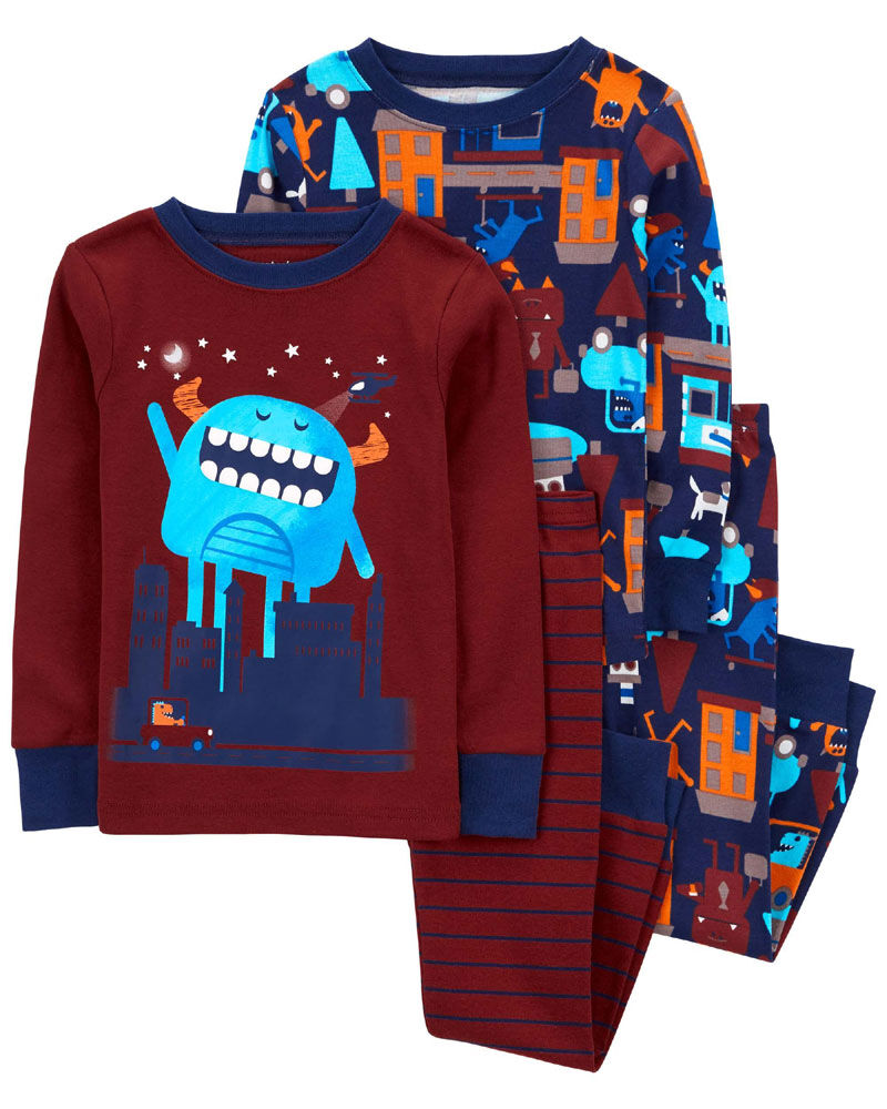 12m boy pajamas hot sale