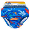 Swimways Swim Diaper, Baby Swim Diapers for Swimming Pool, Lake and Beach, Newborn Diapers and Baby Essentials for Kids 13-18 lbs (6 Months), Shark