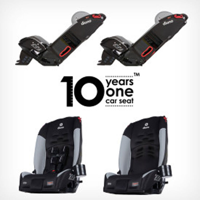 Radian 3RX Bonus Pack All-in-One Convertible Car Seat - Black Gray