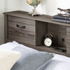 Asten Full Bookcase Headboard Fall Oak