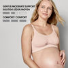 STAY COOL: Medela Keep Cool Sleep Breathable Nursing and Maternity Bra - Chai | Small