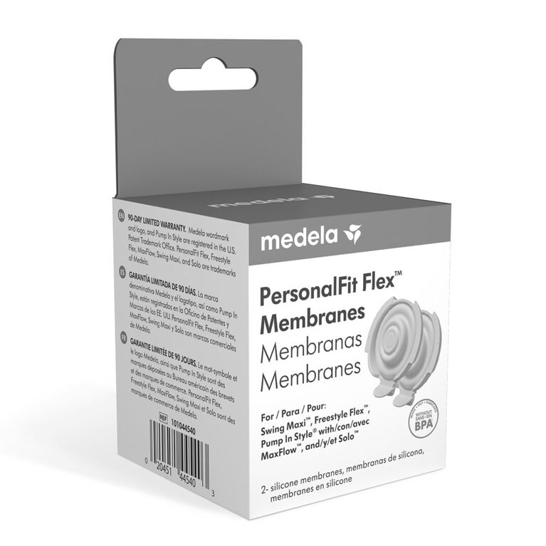 Medela PersonalFit Flex Replacement Membranes, 2-Pack, Compatible with Pump  in Style MaxFlow, Swing Maxi, Solo, and Freestyle Flex Breast Pumps,  Authentic Medela Spare Parts