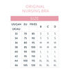 Original Nursing Bra - Sustainable, Dove Heather, Large