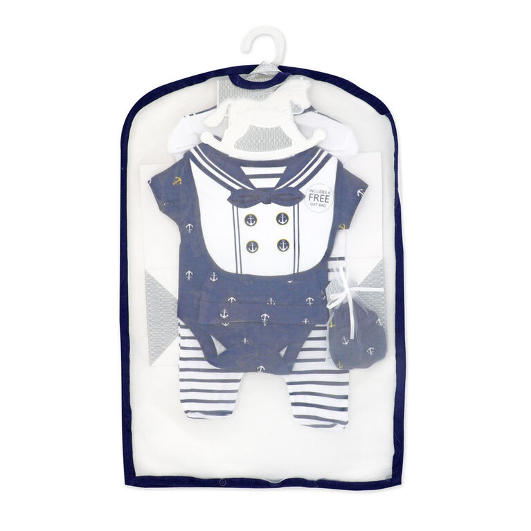 Rock un Bye Bébé garçons 5 Piece marin 3-6M