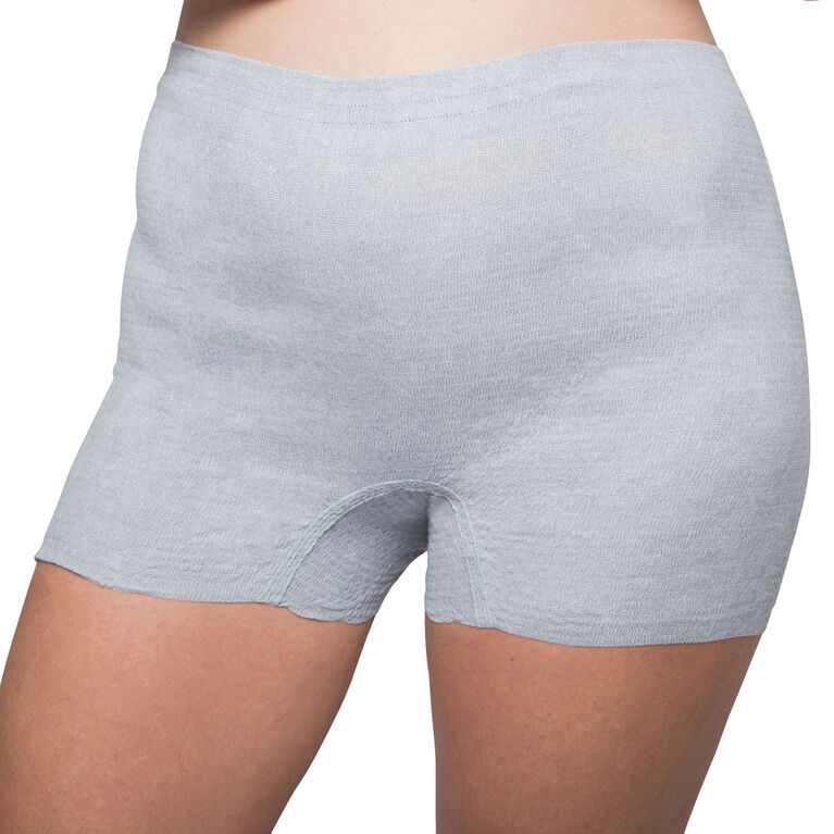 Disposable Women's Underwear Set of 7 Disposable Travel Postpartum Panties  Fleece Underwear, Grey : : Fashion