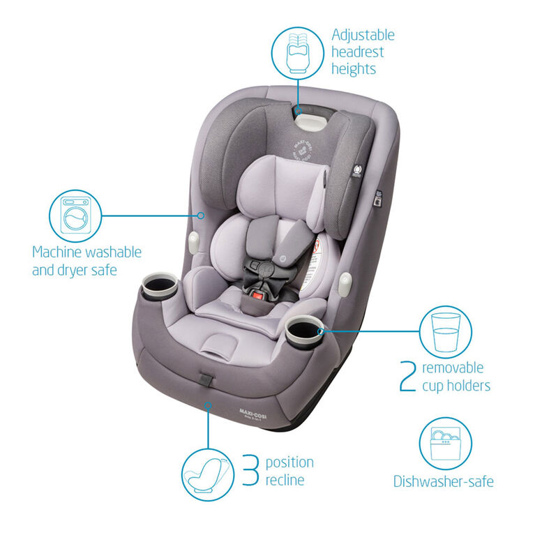 Pria All in One Maxi Cosi Car Seat - Silver Charm