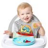 Bumkins SuperBib, bavoir pour bébé, imperméable, lavable, résistant aux taches et aux odeurs, 6-24 mois - paquet de 3 - Lama