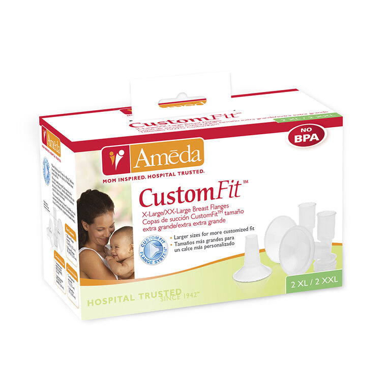 Ameda CustomFit Breast Flanges XL/XXL