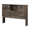 Asten Full Bookcase Headboard Fall Oak