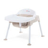 Foundations - Chaise de repas de 23 cm Secure Sitter - Havane et blanc.