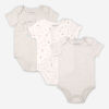 Rococo 3 Pack Bodysuit Set Grey