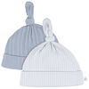 Just Born - Ensemble Bonnet + Mitaines 4 pièces - Bleu 0-6M