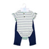 Mode bébé Ensemble pantalon 3 pièces : bleu aqua