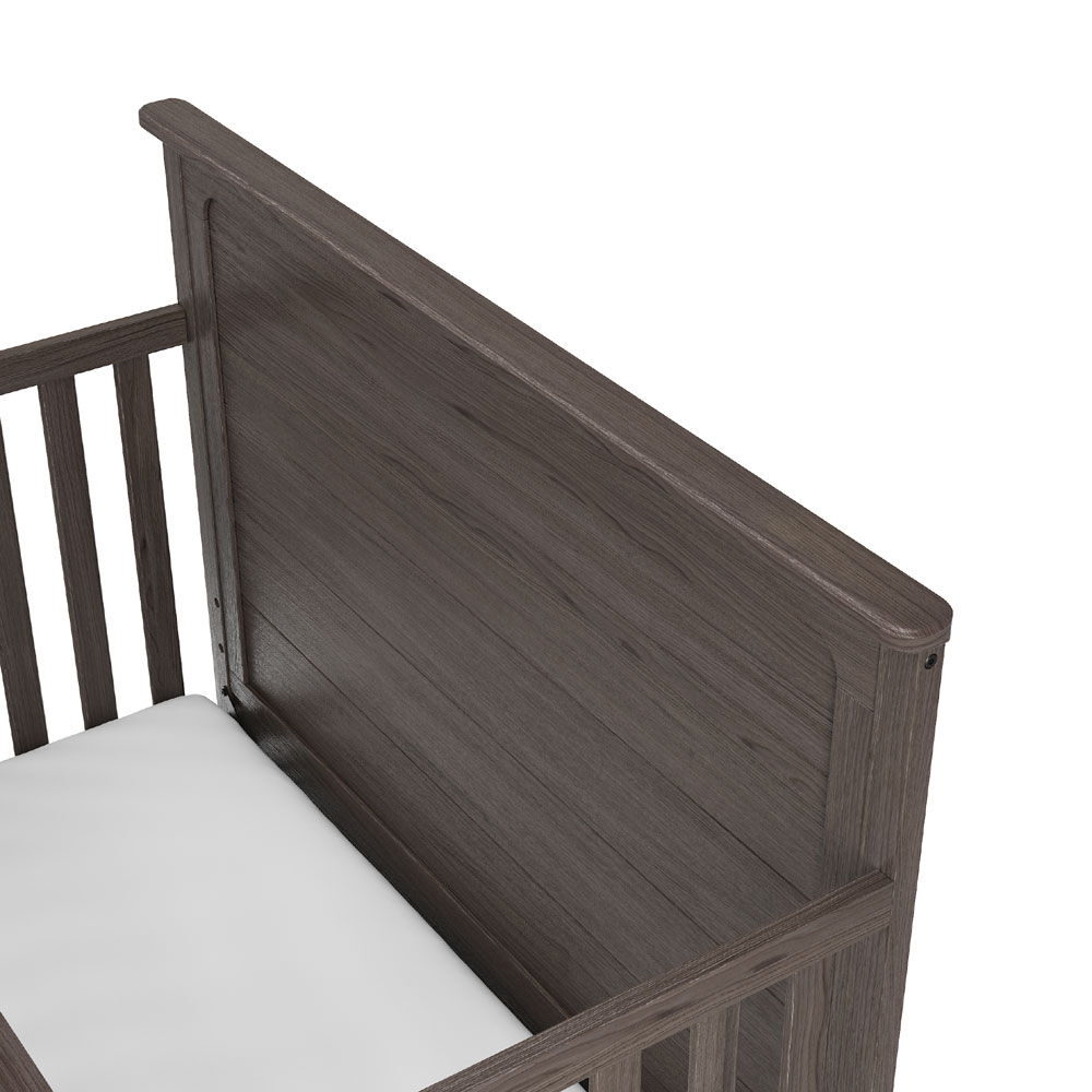 slate gray crib