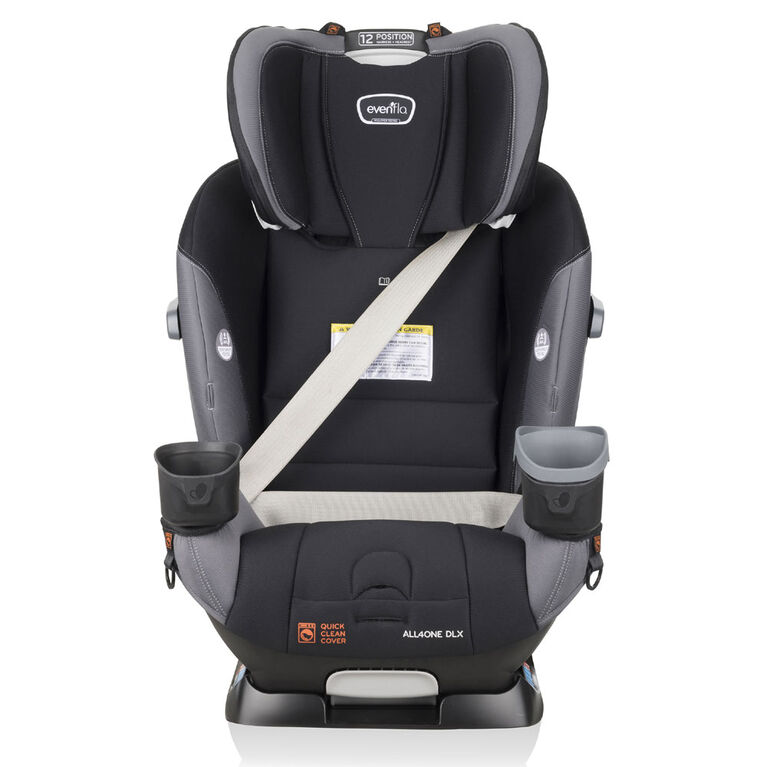 Evenflo All4One DLX 4-In-1 Convertible Car Seat (Canyons Gray)