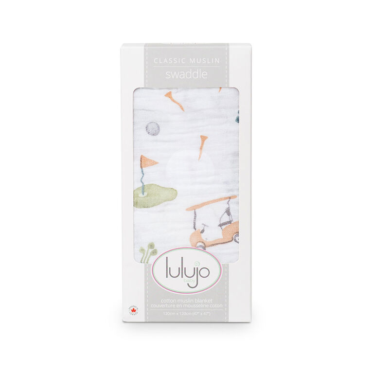 Lulujo Golf Swaddle Blanket Babies R Us Canada