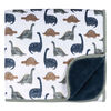 Gerber Childrenswear - Couverture en peluche 2 épaisseurs - Dino Time