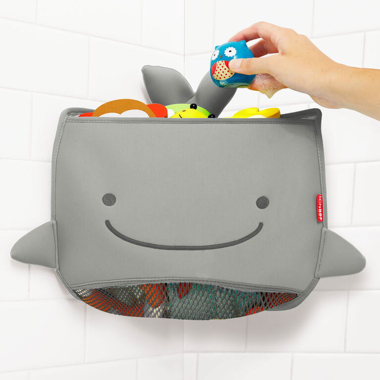 Skip Hop Moby Corner Bath Toy Organizer Grey Babies R Us Canada