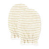 Naturelle 3 Pack Mitts: Beige 0-6M
