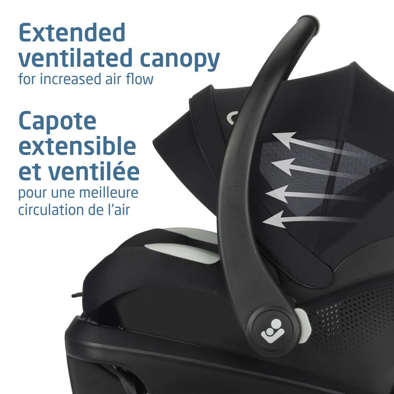 Maxi-Cosi Mico Luxe+ Iinfant Carseat Absolute Black