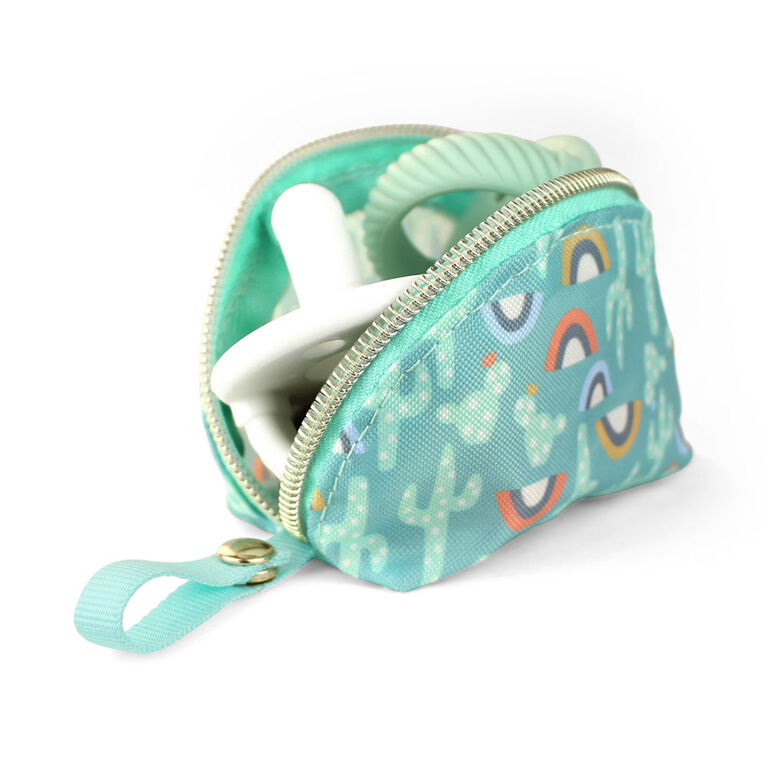 Itzy Ritzy Paci and Everything Pouch - Cactus - Édition anglaise