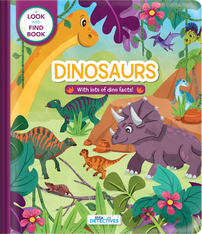 Little Detectives: Dinosaurs - English Edition