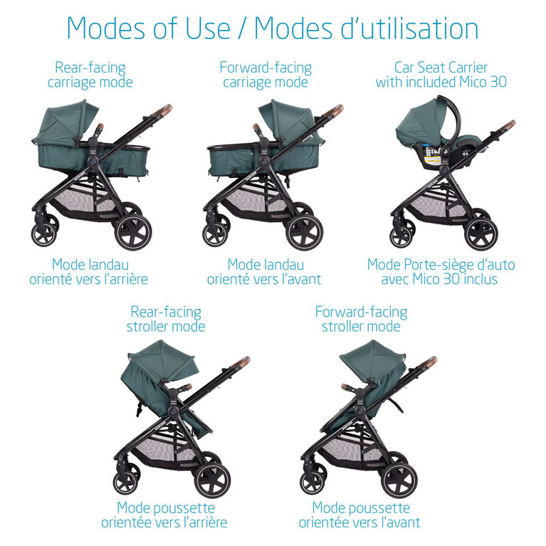 Système de voyage modulaire 5-en-1 Zelia Max de Maxi Cosi