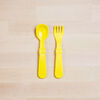 Re-Play Toddler Utensil 8Pk - Yellow