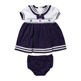 Rock a Bye Baby 2 Pièces Robe Ensemble :Marine Marin 